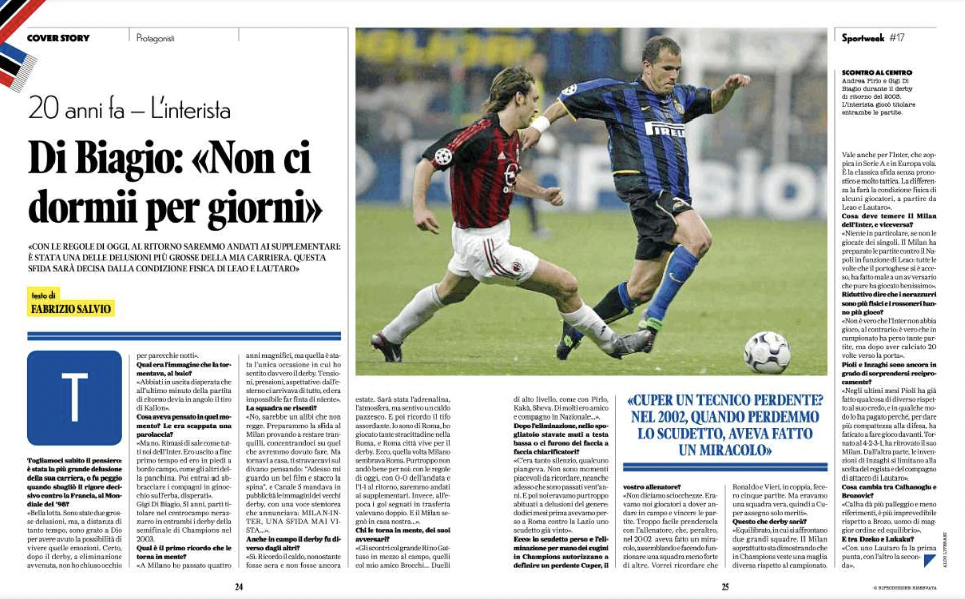 Euroderby Inter Milan Di Biagio