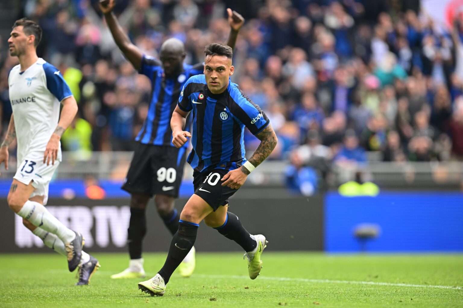 inter lazio pagelle lautaro