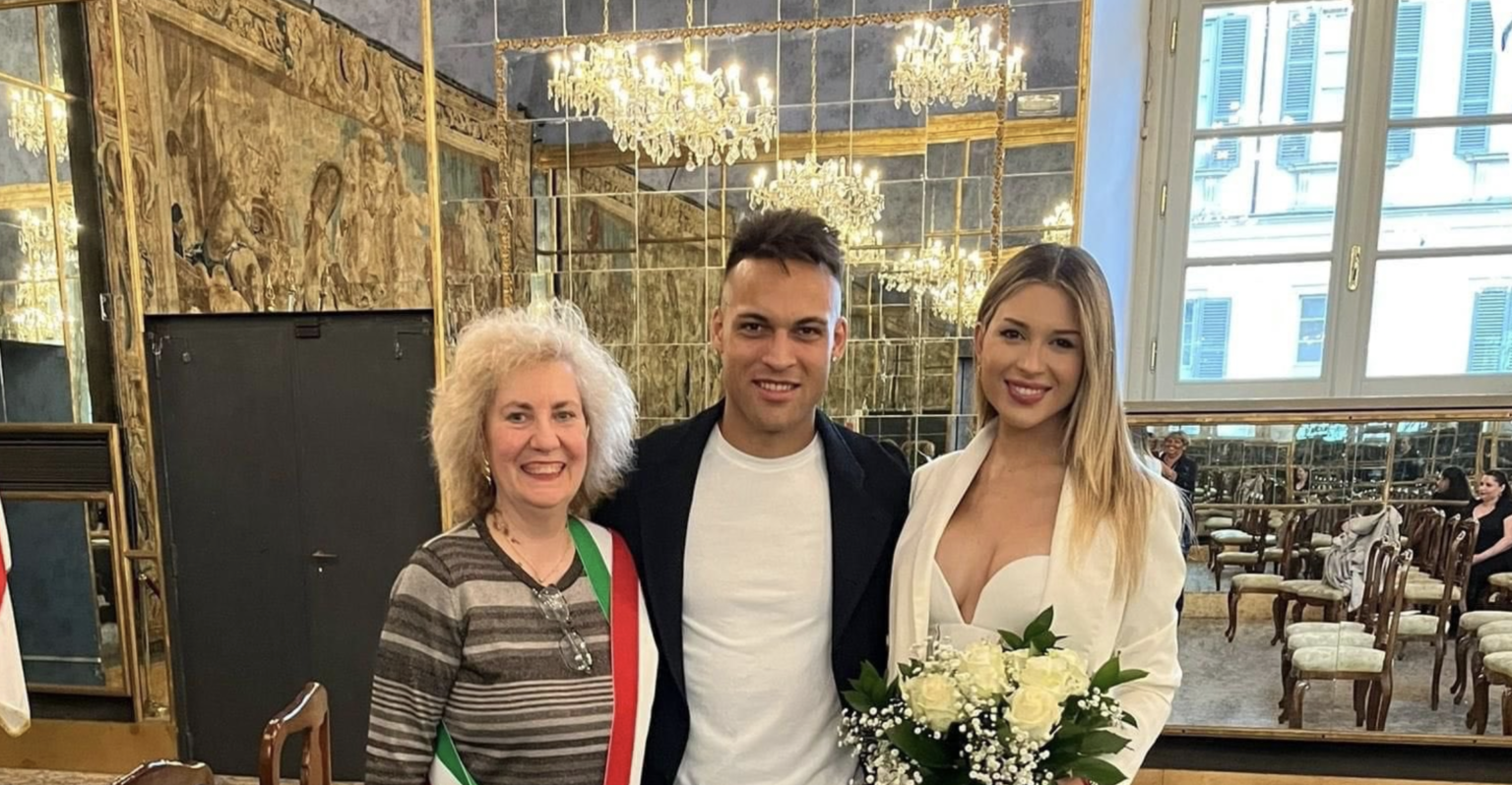 Inter Lautaro Martinez matrimonio Agustina