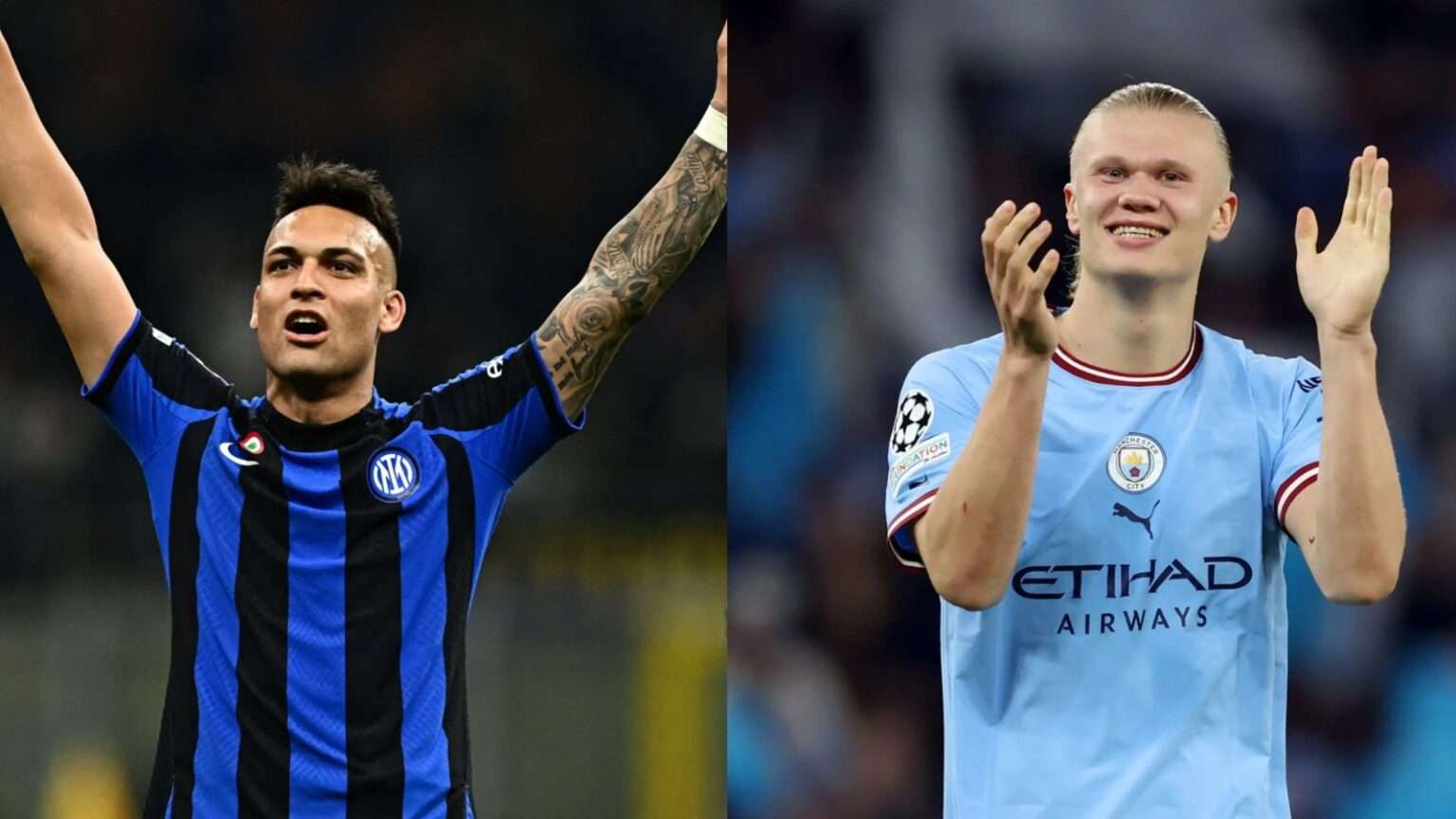 Manchester City-Inter, saranno Haaland e Lautaro a decidere la sfida? I numeri in stagione Manchester City Inter Haaland Lautaro