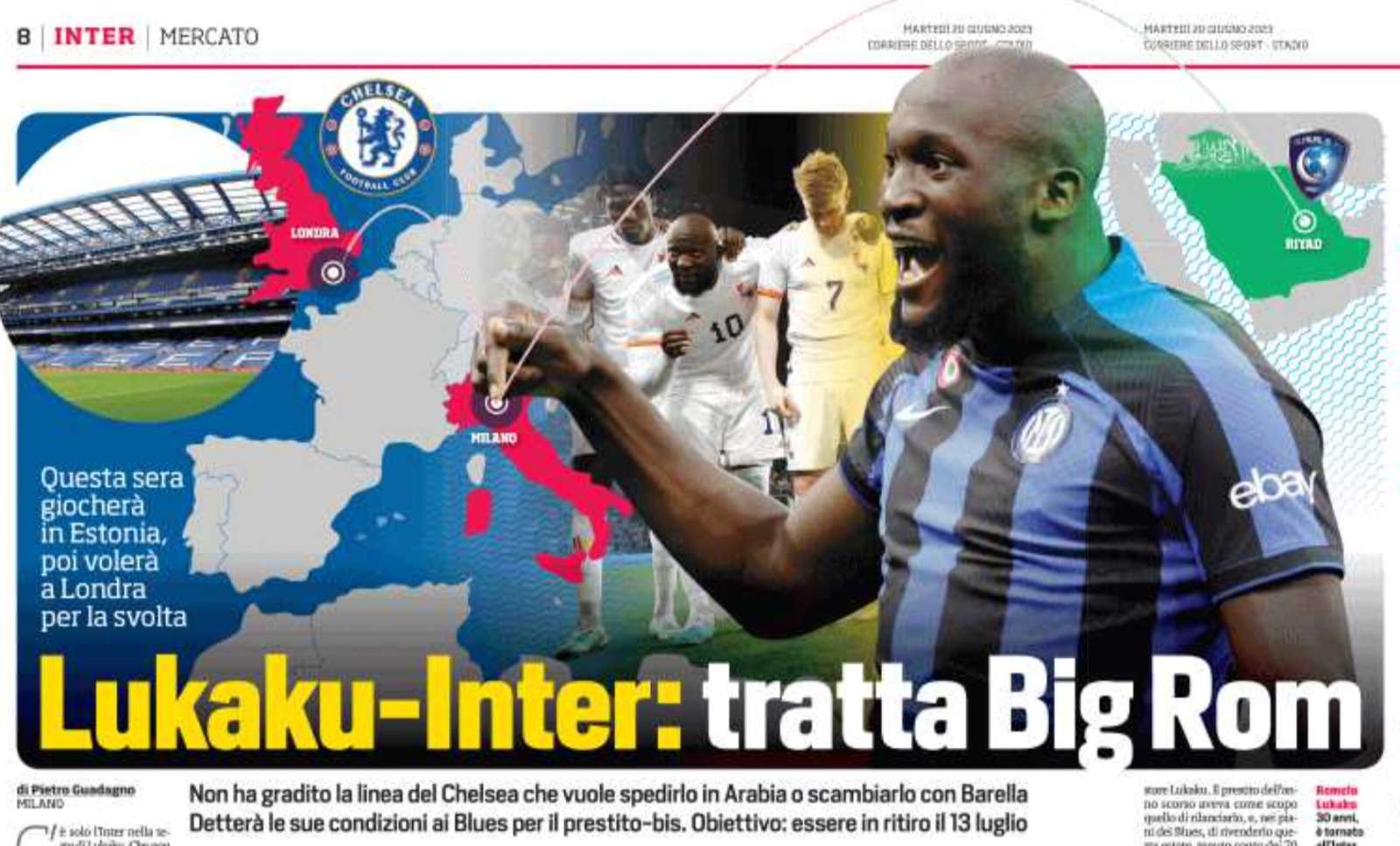 calciomercato inter lukaku