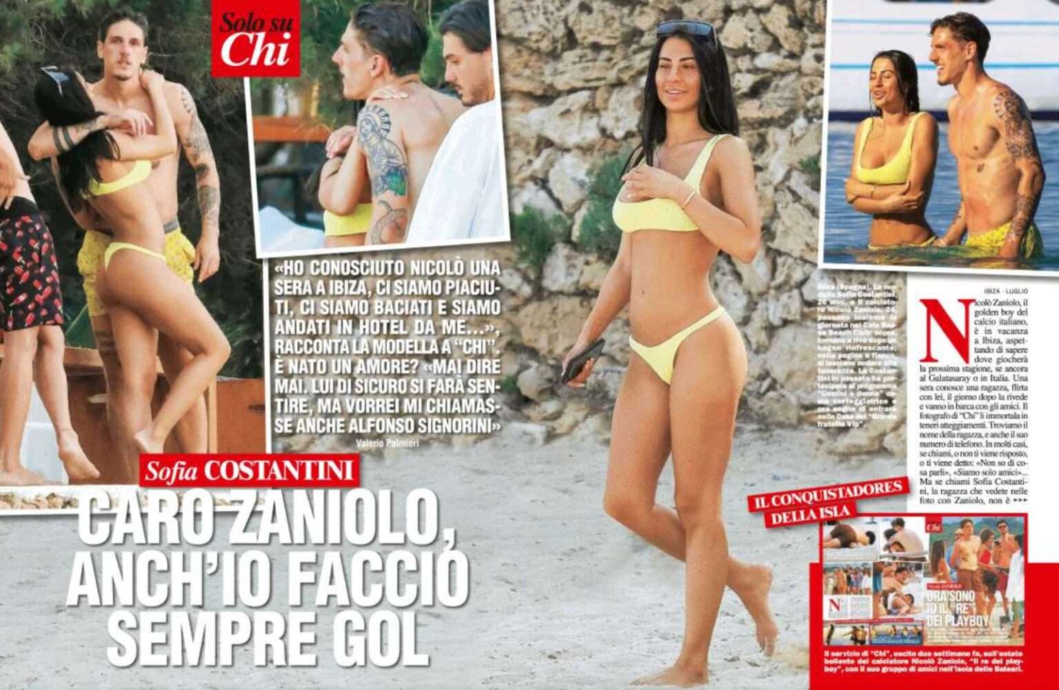 Nicolò Zaniolo scivola nel letto di Sofia Costantini. Tutto il racconto nei dettagli… Galatasaray Roma Zaniolo Chi