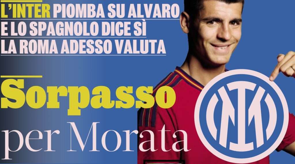 calciomercato inter morata atletico