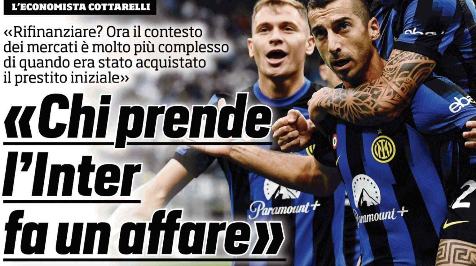 cessione inter cottarelli