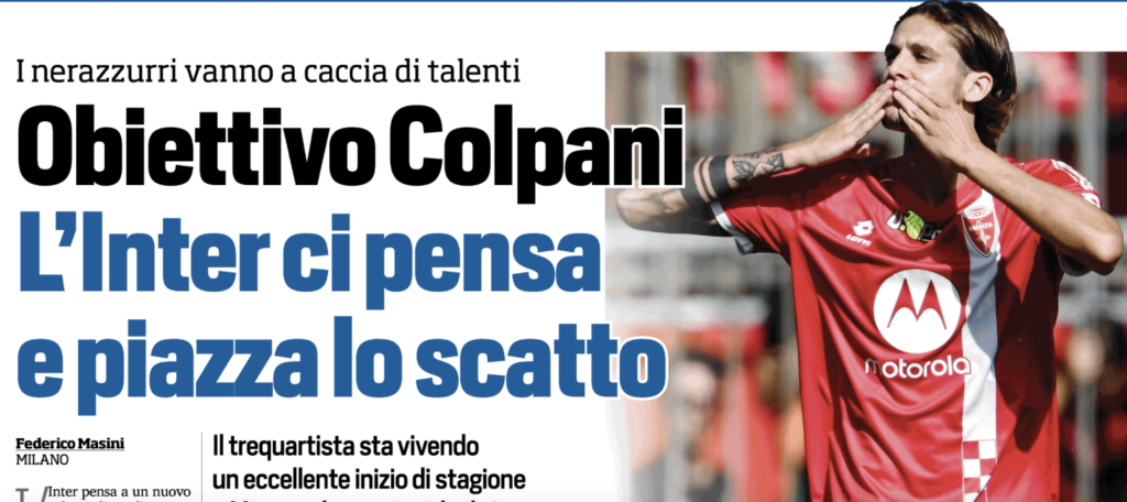 Calciomercato Inter Colpani Marotta Galliani