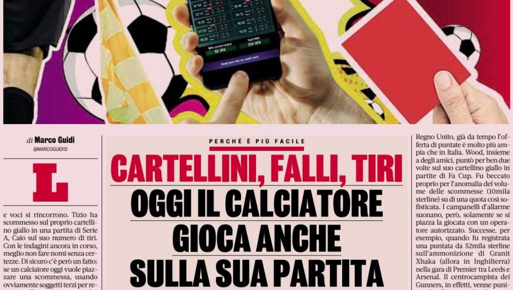 scandalo calcioscommesse calciatori