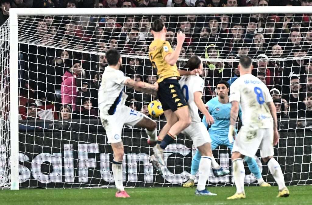 pagelle genoa inter arnautovic thuram sanchez