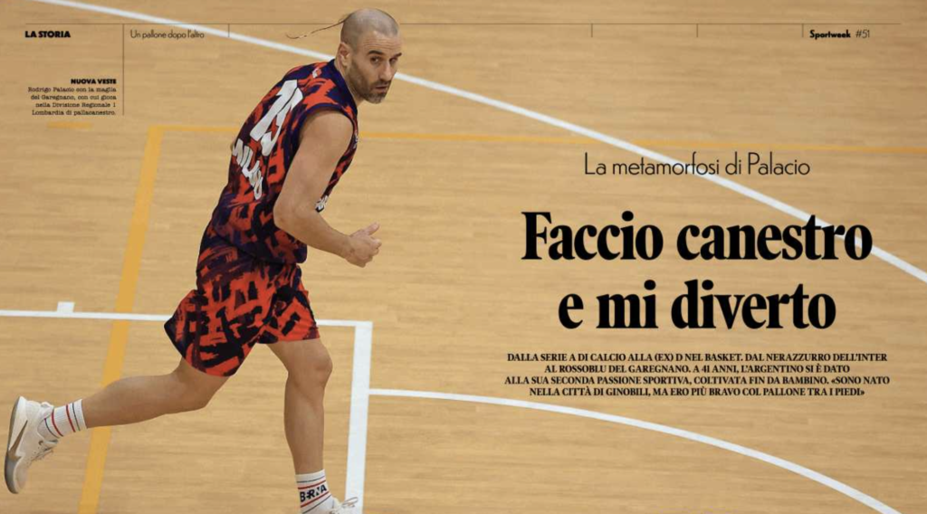 Inter, Rodrigo Palacio un campione anche nella pallacanestro. Ma di parlare… inter rodrigo palacio basket