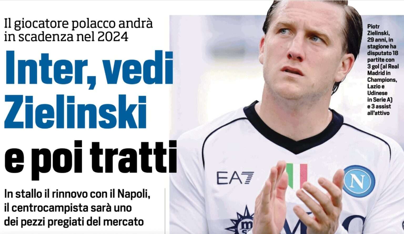 calciomercato inter zielinski offerta marotta