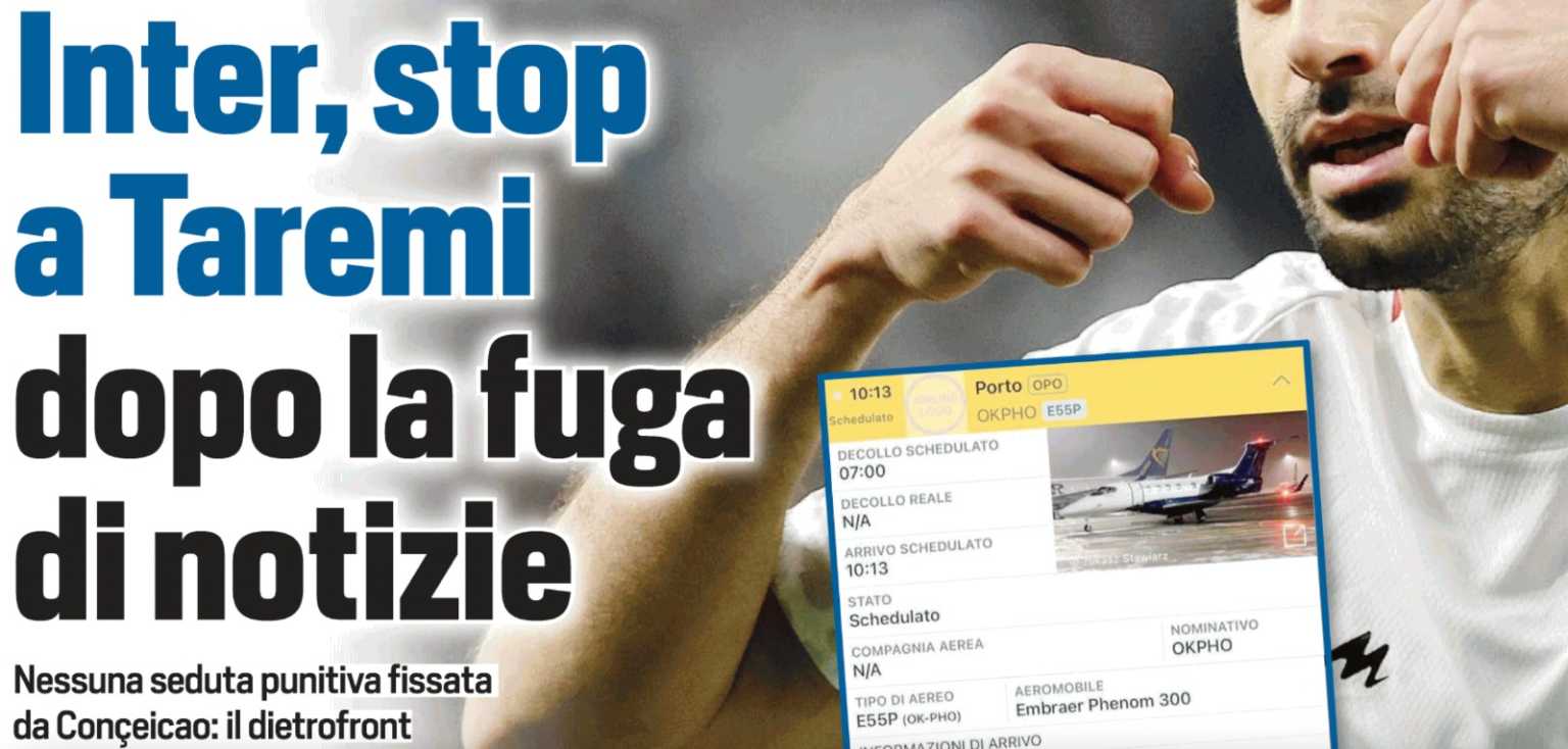 calciomercato inter taremi