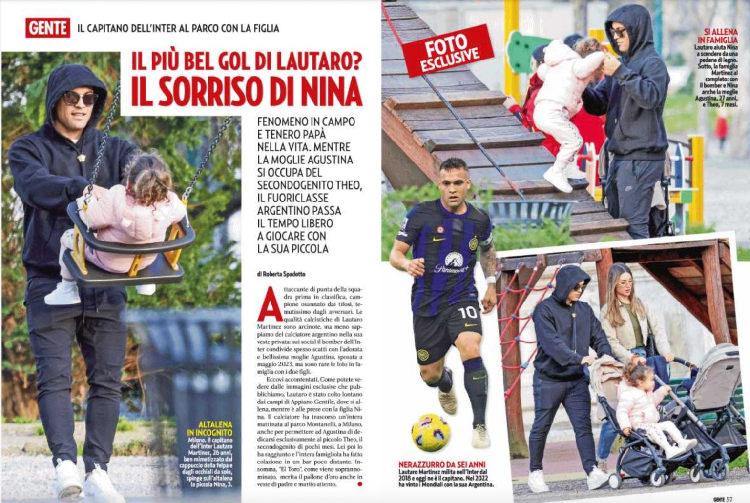 Inter, Lautaro Martinez e quel goal per la sua Nina gente lautaro martinez inter