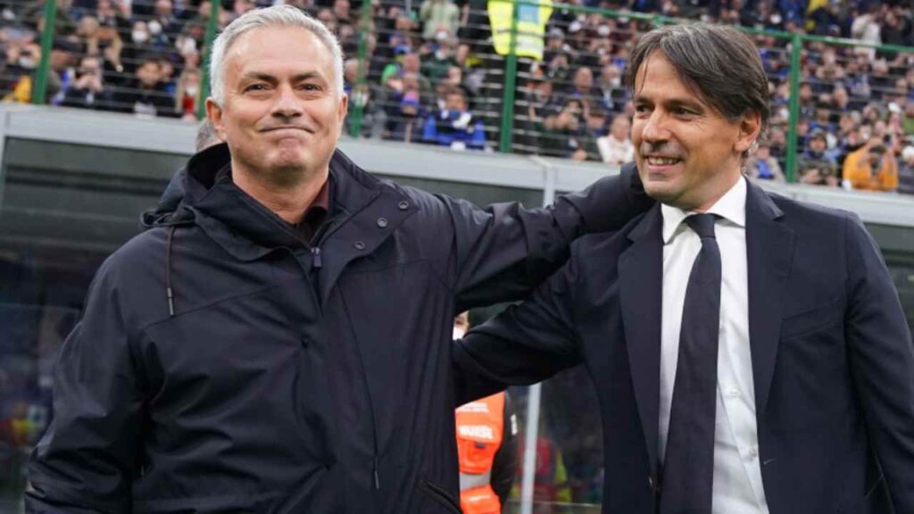 simone inzaghi josé mourinho inter