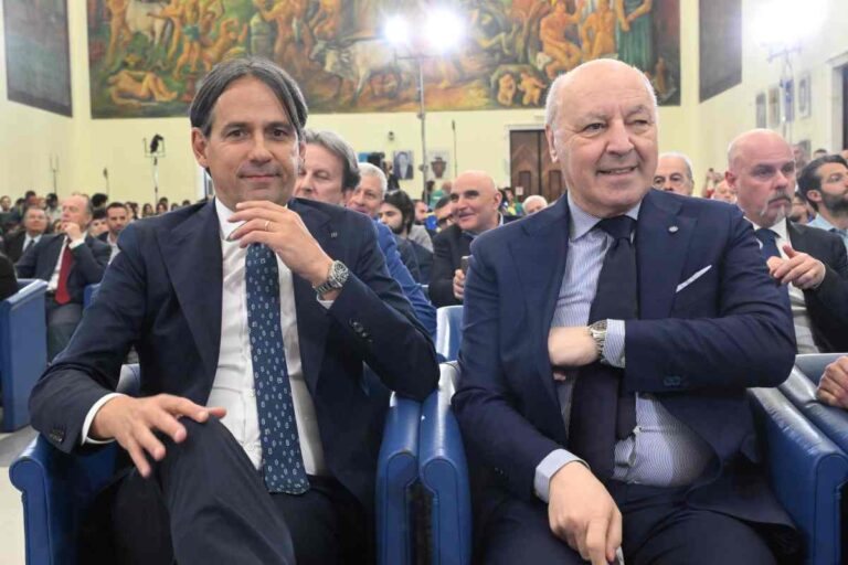 Calciomercato Inter, Beppe Marotta è fiducioso per il rinnovo di Inzaghi. Le parole Panchina Inter Marotta Inzaghi Rinnovo
