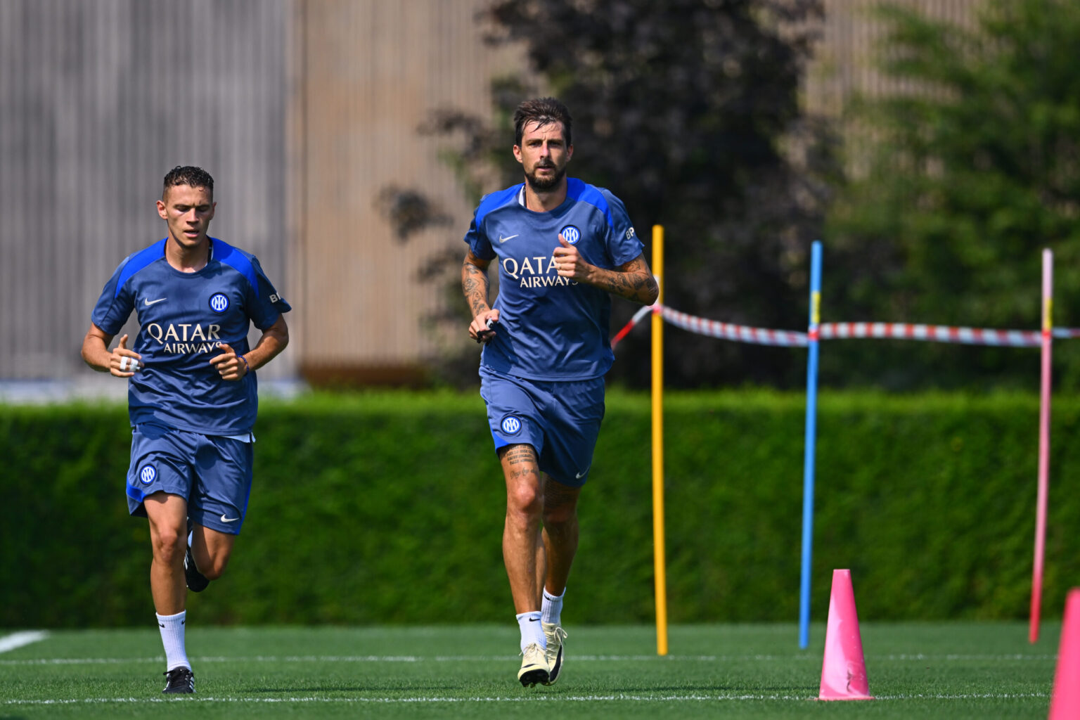 Inter Rientro Francesco Acerbi inzaghi