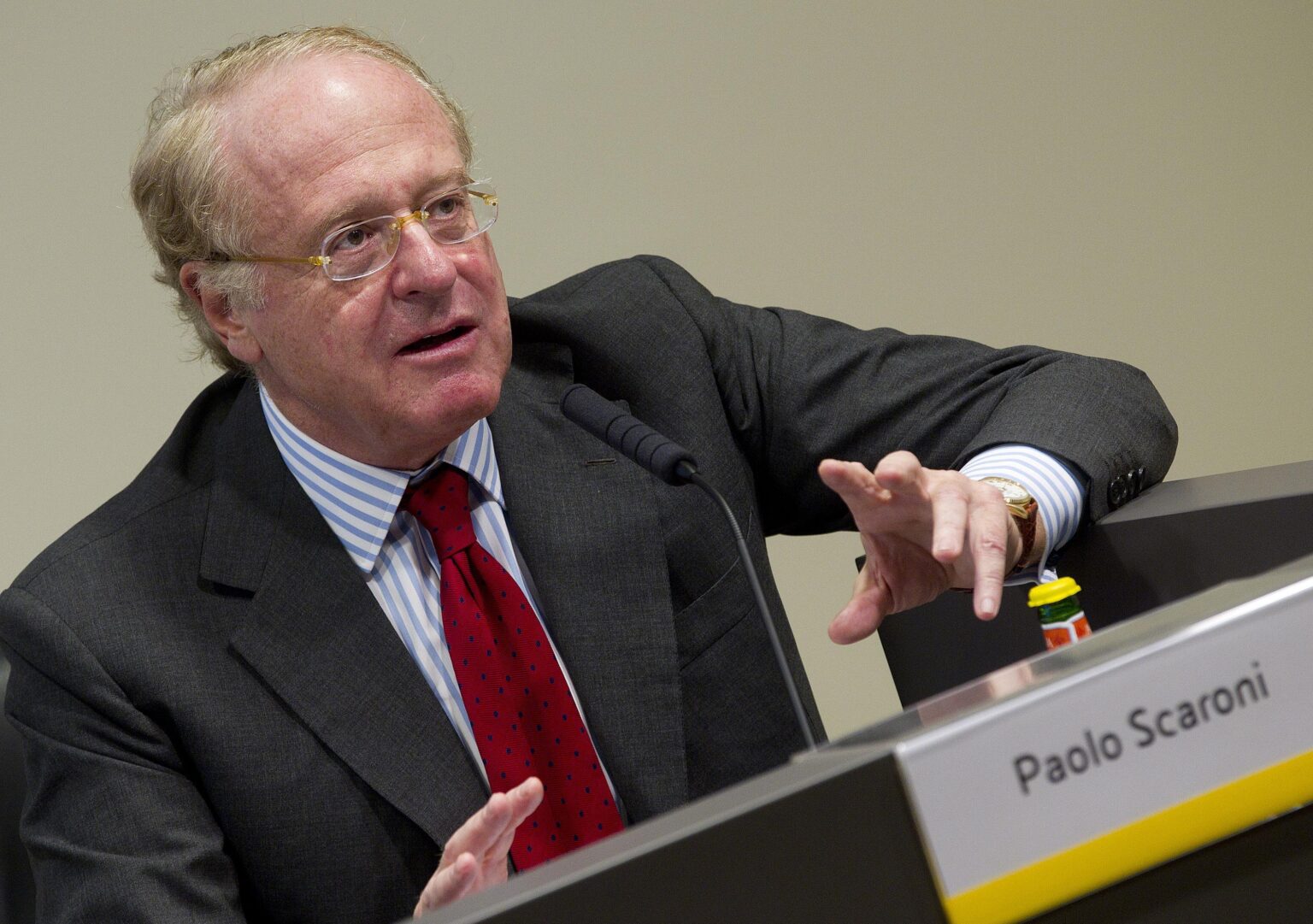 paolo scaroni san siro