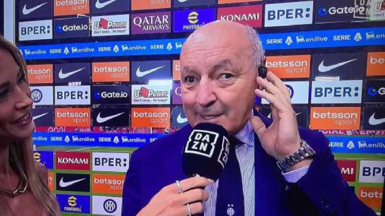 Inter-Milan, Beppe Marotta: favoriti? Si, ma dovremo fare attenzione Inter Beppe Milan Marotta