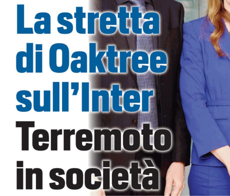 Inter, Oaktree cambia tutto: via Alessandro Antonello? Pronta la rivoluzione