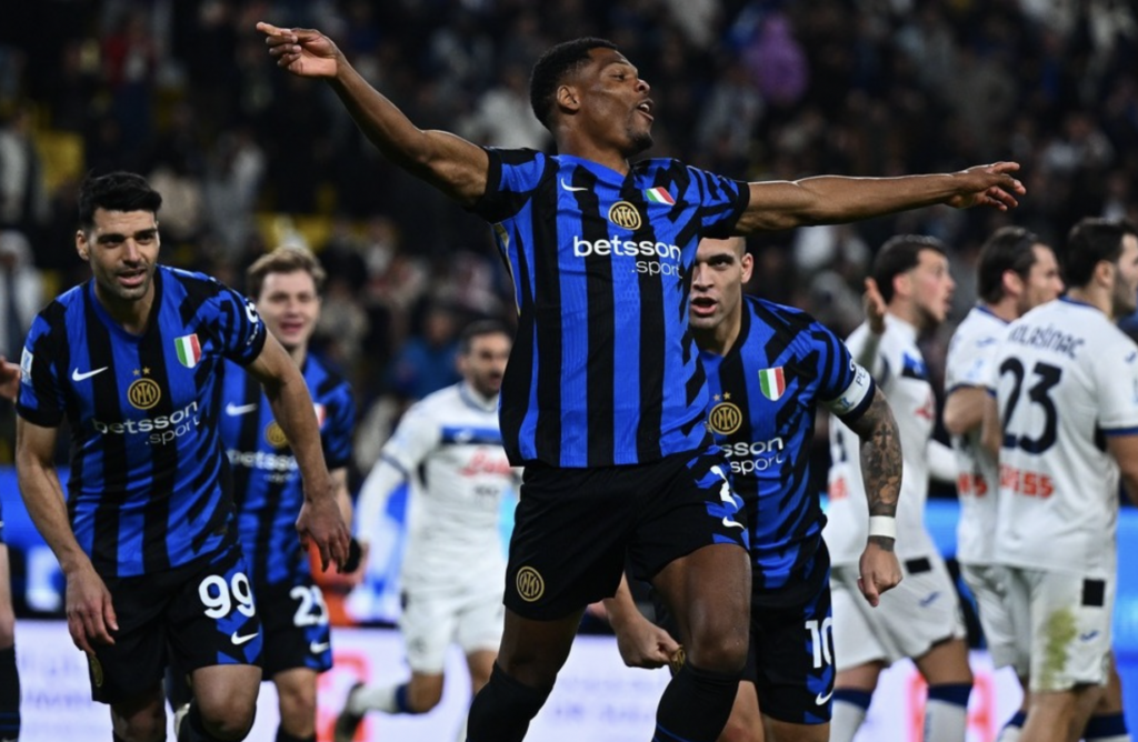 pagelle inter atalanta supercoppa denzel dumfries inzaghi