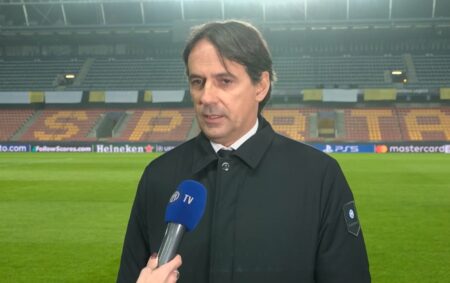 Sparta Praga Inter Inzaghi