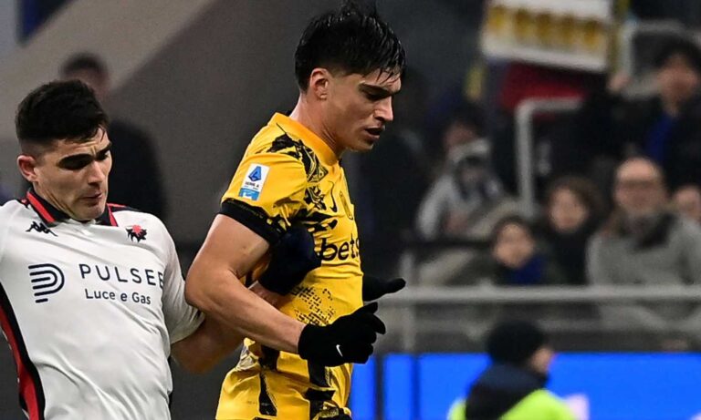 Inter Genoa Joaquin Correa