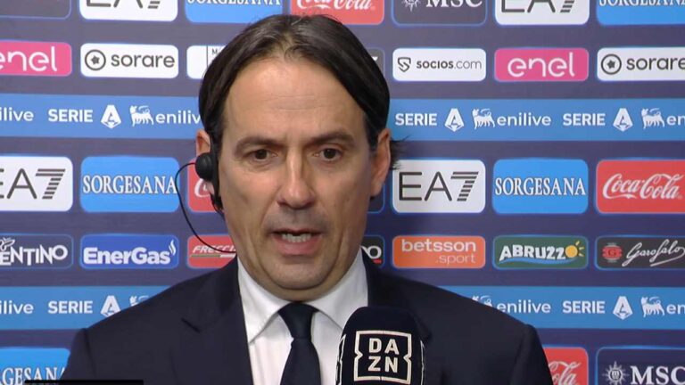 Napoli-Inter, Simone Inzaghi: confusione dopo il cambio di Dimarco? Vi spiego cosa è successo… Napoli Inter Inzaghi Dimarco