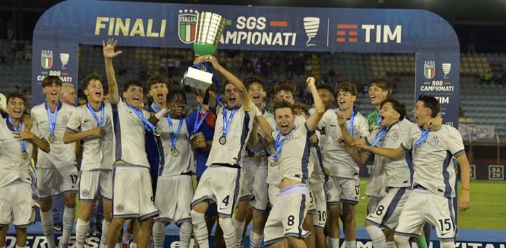 Inter, squadra U15 campione d’Italia