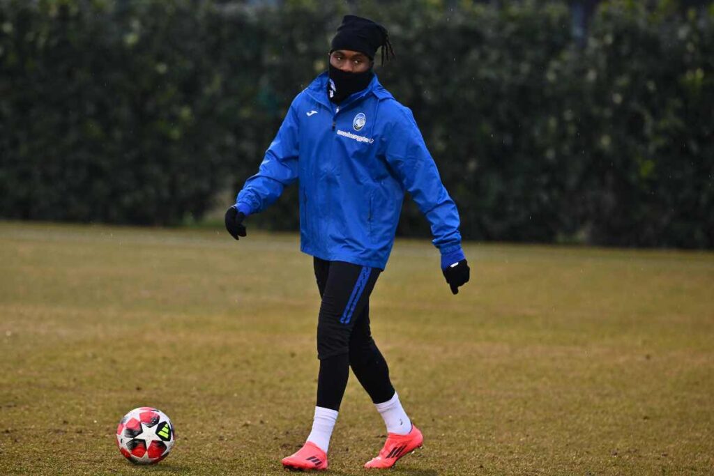 ademola lookman allenamento