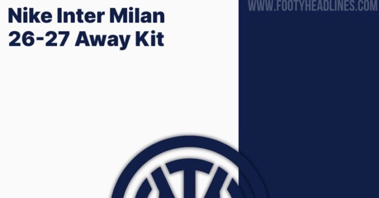Inter, la seconda maglia 2026/27: dominerà ancora il bianco