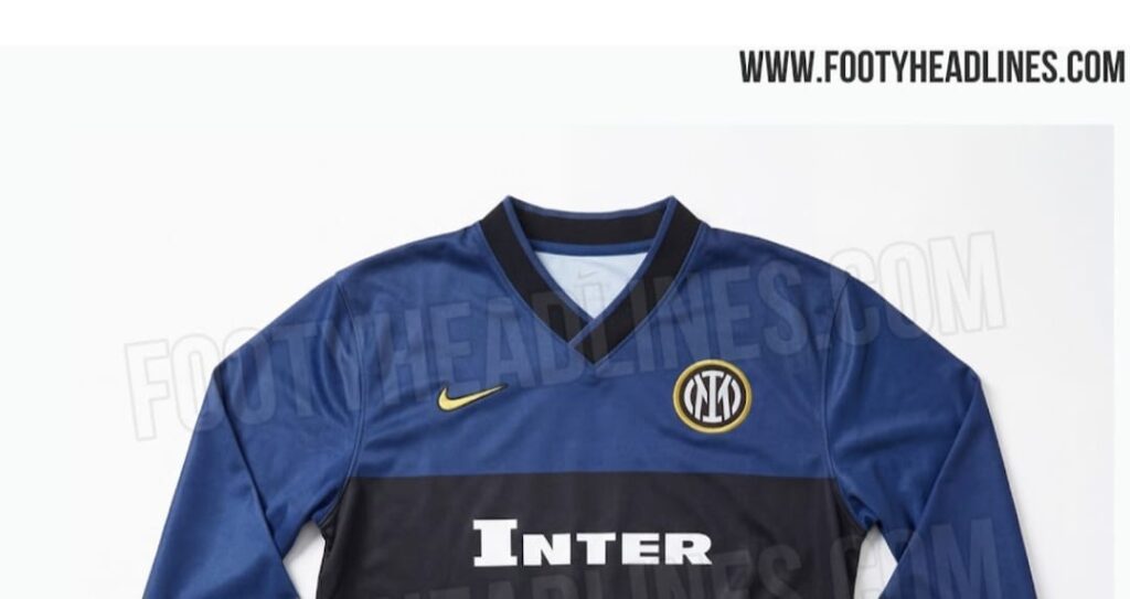 Inter, i dettagli della maglia retrò 2026/27