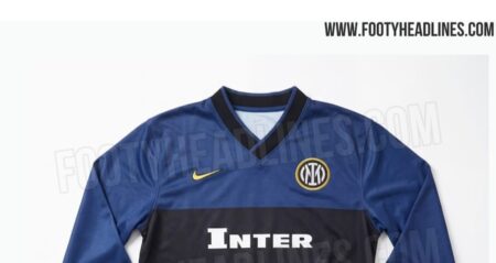 Inter, i dettagli della maglia retrò 2026/27