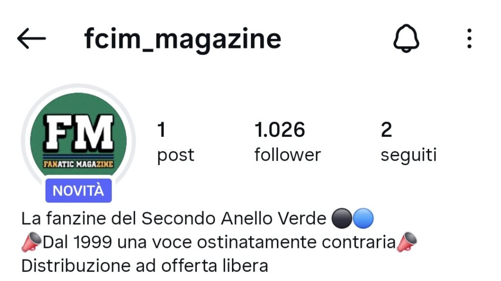 Inter, il Secondo Anello Verde lancia la nuova fanzine